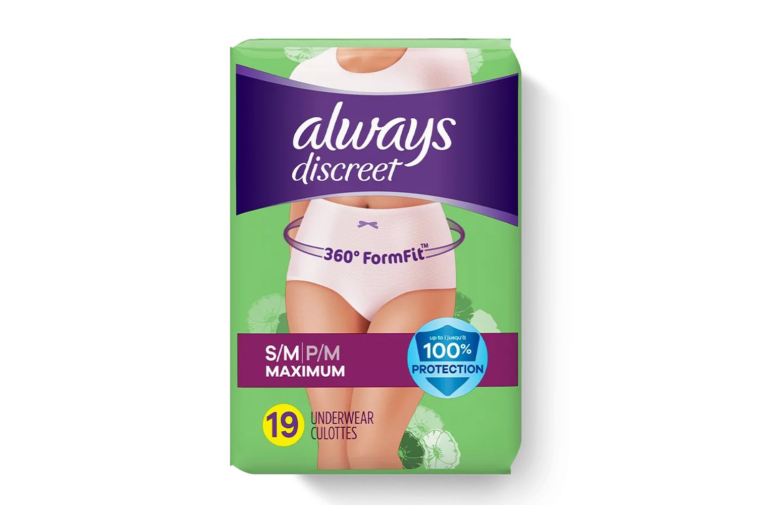 Always Discreet Maximum Protection Underwear