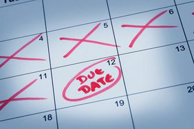 due date on calendar