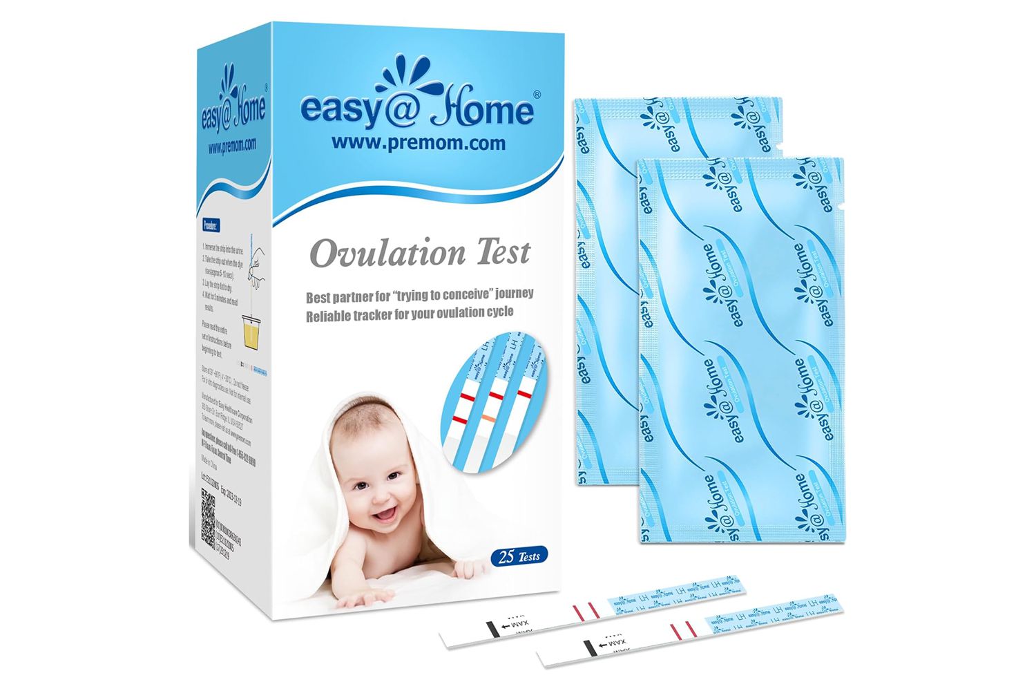 Amazon Easy@Home Ovulation Test Strips