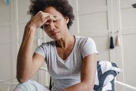 Missed miscarriage woman sad at home