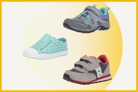 collage of popular shoes for kids