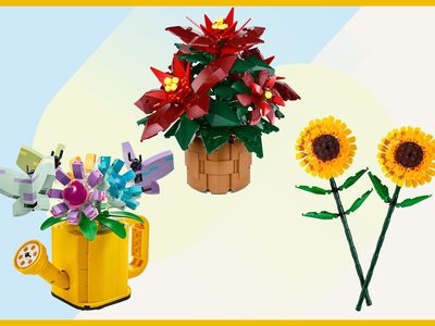 These Lego Flower Sets Are So Beautiful, They Look Like the Real Thing tout