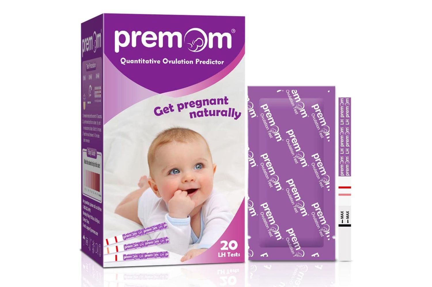 Amazon Premom Quantitative Ovulation Test Strips