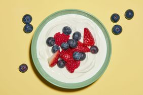 Greek yogurt with berries