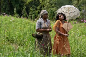 ANTASIA BARRINO as Celie and TARAJI P. HENSON as Shug Avery in Warner Bros. Picturesâ bold new take on a classic, âTHE COLOR PURPLE,â a Warner Bros. Pictures release.