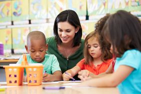 Preschool teachers earn shockingly low wages.