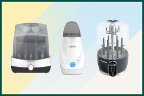 bottle sterilizers from Baby Brezza, Dr. Brown's and Babymoov