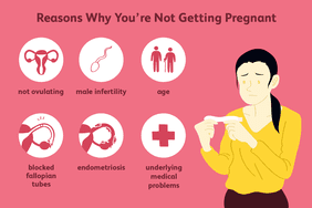 illustration, reasons why you're not getting pregnant