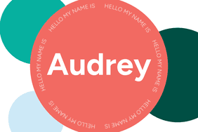 Audrey baby name template