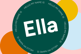 Ella baby name template 