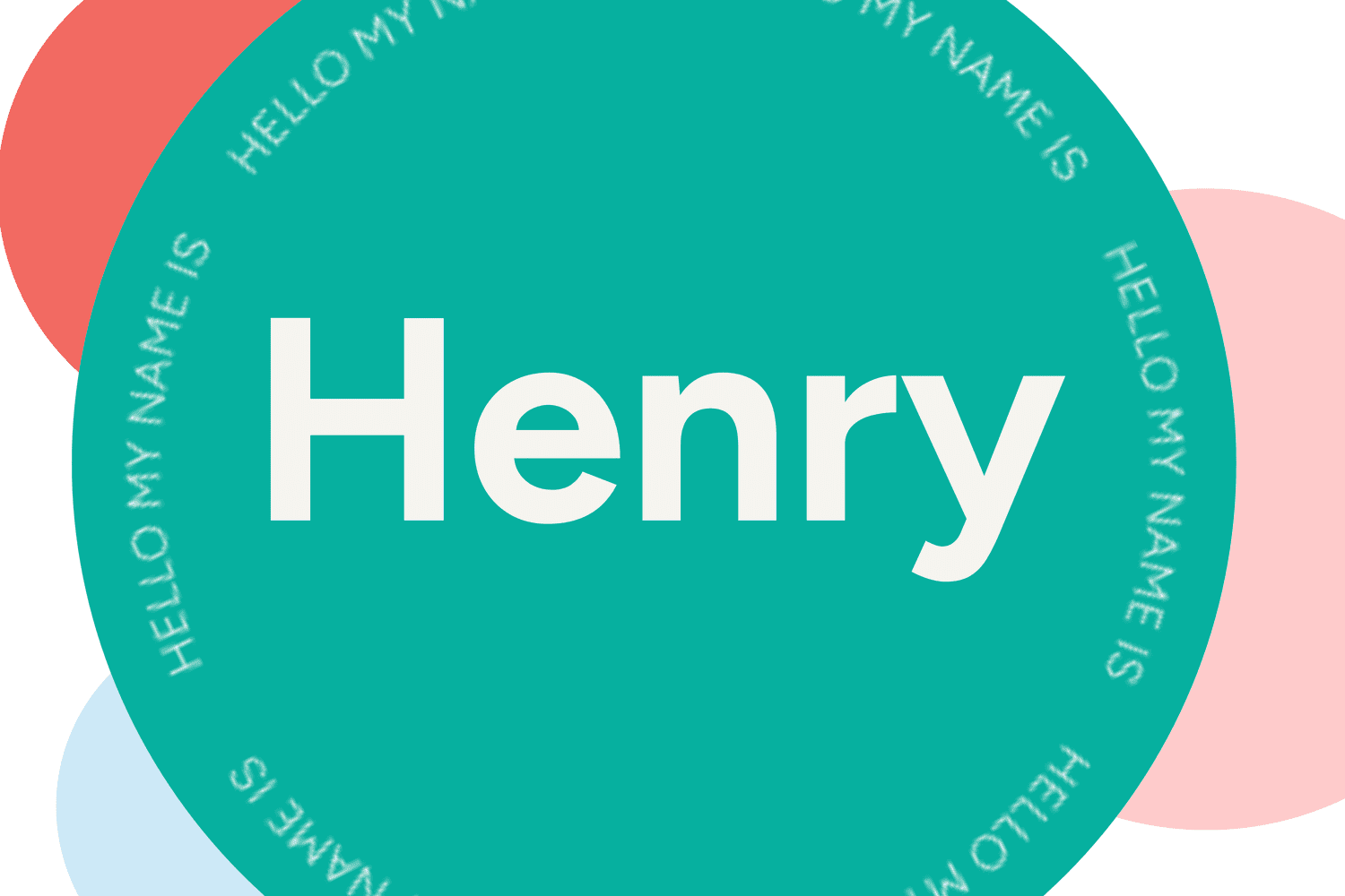 Henry baby name template