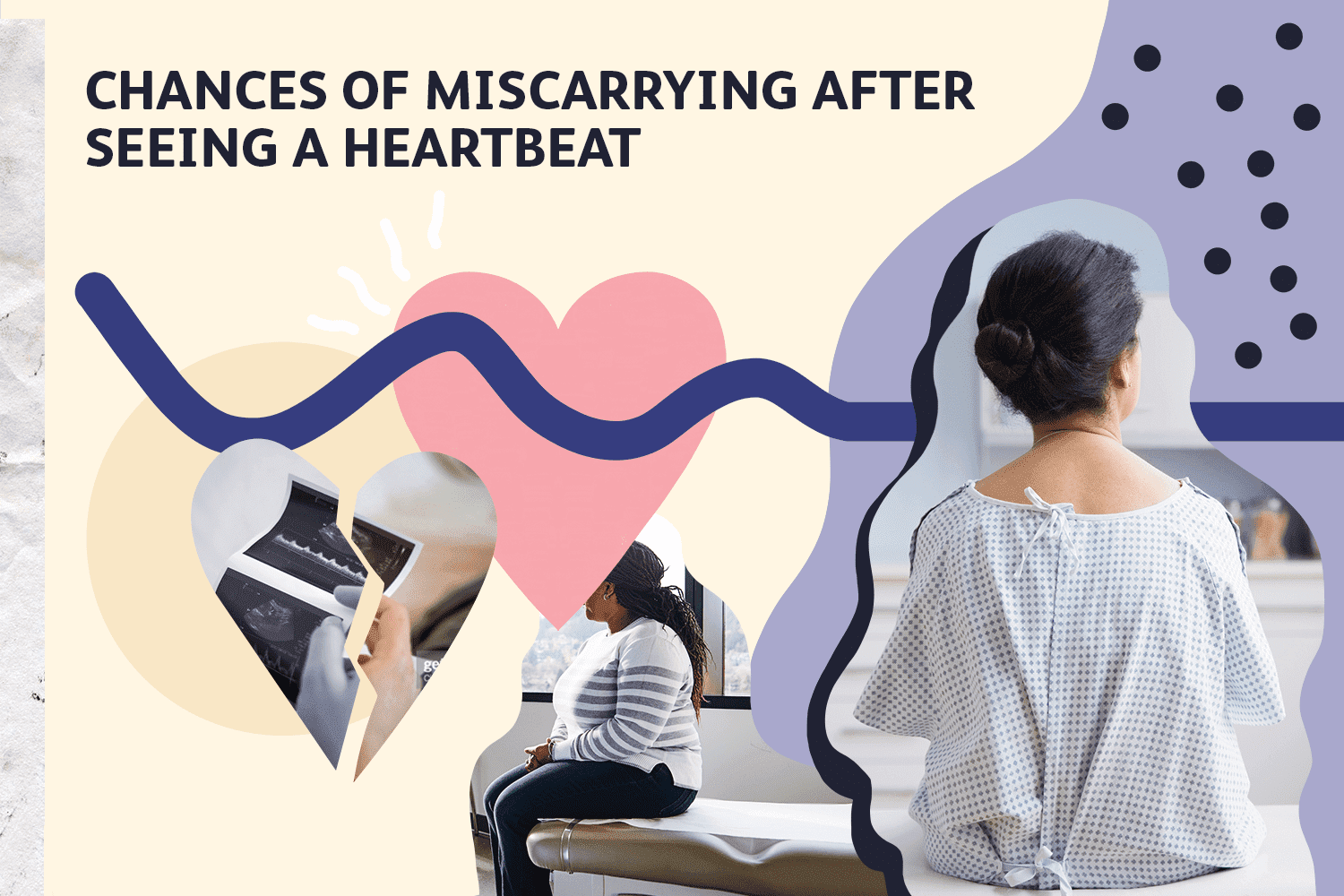 chances of miscarriage after seeing a heartbeat