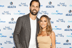 ric Decker and Jessie James Decker attend the Pro Football Hall Of Fame's Family Recovery Fund charity concert and dinner with proceeds benefiting the Covenant School held at The Twelve Thirty Club on April 04, 2023 in Nashville, Tennessee. 