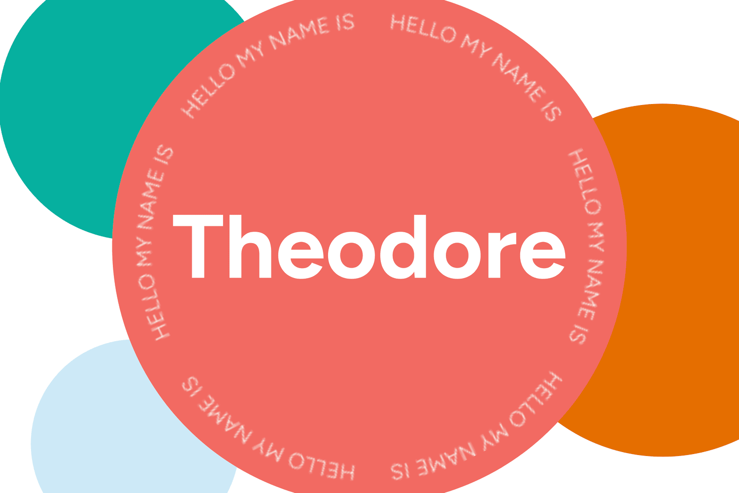 Theodore baby name template